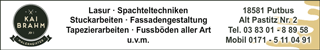 Kai Brahm Malermeister